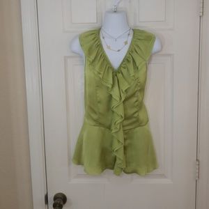 Lapis Peridot Green Blouse